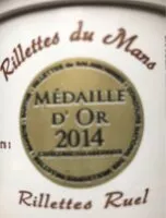 Mängden socker i Rillettes du Mans