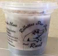 Mängden socker i Rillettes pur porc trempées à la louche