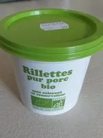 Mängden socker i Rillettes pur porc bio