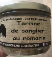 Mängden socker i Terrine de sanglier au romarin