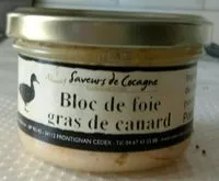 Mängden socker i Bloc de foie gras