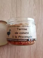 Mängden socker i Terrines de canard à la Provençale