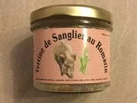 Mängden socker i Terrine de sanglier au romarin