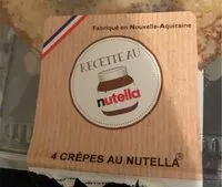 Mängden socker i 4 crepes au nutella