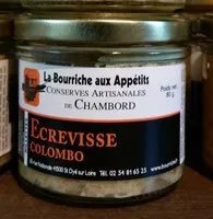 Mängden socker i Rillettes Ecrevisse colombo