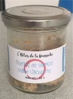 Mängden socker i Rillettes de Saumon Crème Ciboulette
