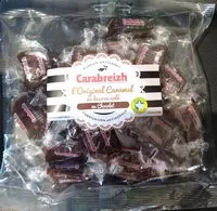 Mängden socker i Caramel au beurre salé saveur chocolat