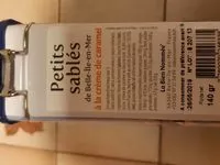 Mängden socker i Petits sablés de belle-ile-en-mer