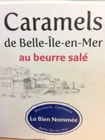 Mängden socker i Caramels de Belle-île-en-mer au beurre salé