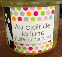 Mängden socker i au clair de lune - poire au curcuma