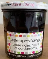 Mängden socker i Confiture de cerise noire