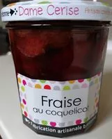 Mängden socker i Confiture Fraise au coquelicots