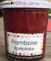 Mängden socker i Confiture framboise épépinée