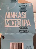 Mängden socker i NINKASI MICRO IPA
