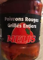 Mängden socker i Poivrons rouges grilles entiers