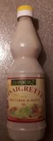 Mängden socker i Yarden Vinaigrette Moutarde 500Ml Yarden Vinaigrette Moutarde