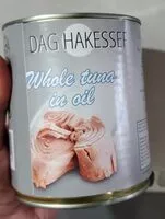 Mängden socker i Thon entier à l'huile