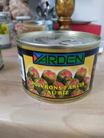 Mängden socker i Poivrons farcis au riz