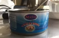 Mängden socker i Thon à l'eau