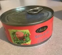 Mängden socker i Miettes de thon a la tomate