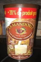 Mängden socker i Lait d'amandes - châtaignes