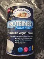 Mängden socker i Proteines 10 quatuor vegetal