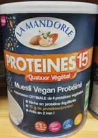 Mängden socker i Protéines 15 Quatuor Végétal Muesli Vegan Protéiné
