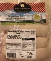 Mängden socker i Boudin blanc de saint amand