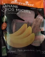 Mängden socker i Bananes Gros Michel du Cameroun