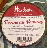 Mängden socker i Terrine au Vouvray