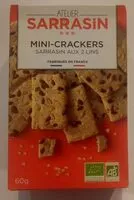 Mängden socker i Mini Crackers sarrasin aux 2 lins