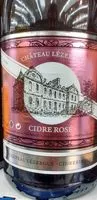 Mängden socker i Cidre rosé