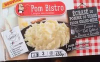 Mängden socker i Écrase de pomme de terre façon grand mère