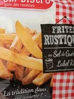 Mängden socker i Frites rustiques au sel de guérande