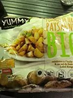 Mängden socker i Pommes de terre paysannes bio