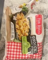 Mängden socker i Gnocchi de pomme de terre - herbes de Provence