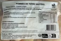 Mängden socker i Pommes de terre sautées