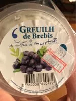 Mängden socker i Greuilh de brebis