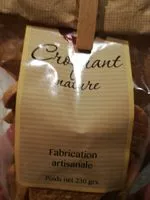 Mängden socker i Croquant Saveur Nature