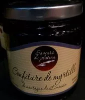 Mängden socker i Confiture de myrtille de montagne du Limousin
