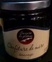 Mängden socker i Confiture de mûre sauvage