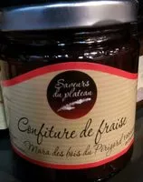 Mängden socker i Confiture de fraise mara des bois du Périgord