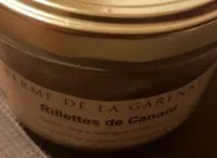 Mängden socker i Rillettes de canard