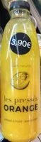 Mängden socker i Les Pressés Orange avec pulpe