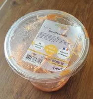 Mängden socker i Carotte râpée, 250g