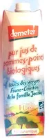 Mängden socker i Pur jus de pommes-poires biologiques