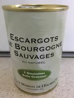 Mängden socker i Escargots de Bourgogne sauvages