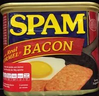 Mängden socker i Spam Real Hormel Bacon