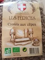 Mängden socker i Crozets aux cèpes