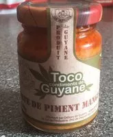 Mängden socker i Pâte de Piment mangue